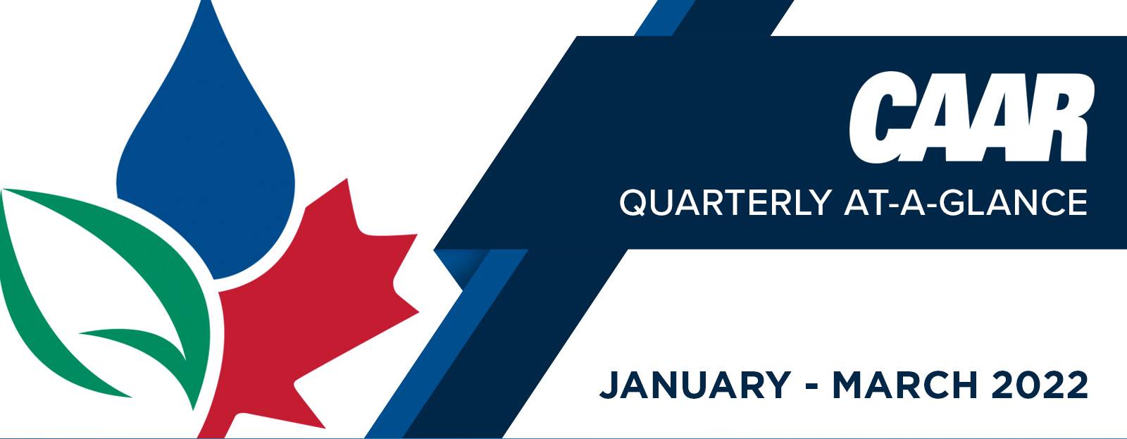 Banner for Quarterly At-A-Glance (January – March 2022)