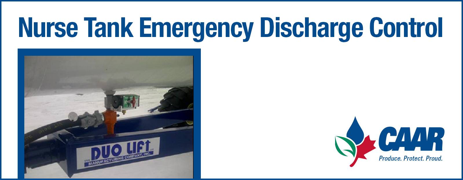 Banner for Emergency Discharge Requirements Updated Banner for Emergency Discharge Requirements Updated