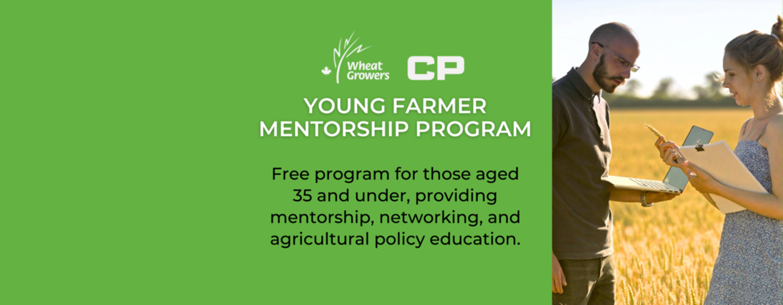 Young farmer mentorship program introduced for wheat growers