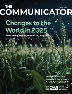 Cover of the latest issue of The Communicator