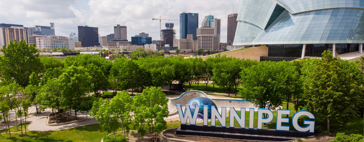 Winnipeg skyline. Photo by m on Unsplash