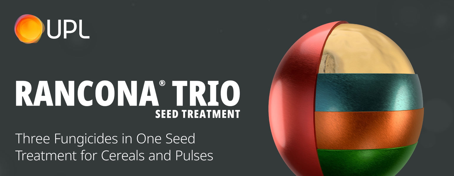 UPL Rancona Trio | Three fungicides in one seed treatment for cereals and pulses